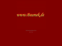 bsumek.de Webseite Vorschau