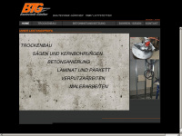 btg-bau.com Webseite Vorschau