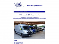 bts-transportservice.de Webseite Vorschau