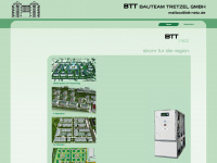 btt-energie.de Webseite Vorschau