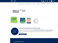 btu-beraterpartner.de Webseite Vorschau