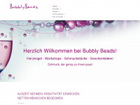 bubbly-beads.de Webseite Vorschau