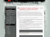 bubele.wordpress.com Webseite Vorschau