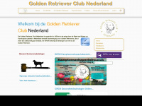 goldenretrieverclub.nl Webseite Vorschau