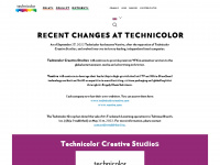 technicolor.com Webseite Vorschau
