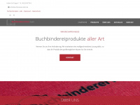 buchbinderei-klotz.de Webseite Vorschau