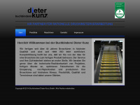 buchbinderei-kunz.de Webseite Vorschau