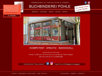 buchbinderei-pohle-schwerin.de Webseite Vorschau
