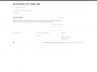 business-im-netz.de Webseite Vorschau