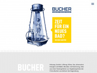 bucher-heizung.de Webseite Vorschau