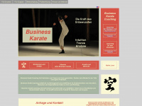 business-karate.de Webseite Vorschau