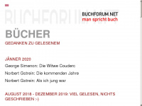 buchforum.net Webseite Vorschau