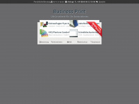 business-print.de Webseite Vorschau