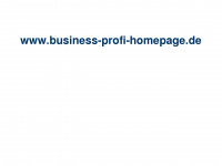 business-profi-homepage.de Webseite Vorschau