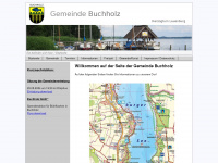 buchholz-am-see.de Webseite Vorschau