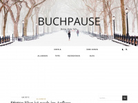 buchpause.de Webseite Vorschau