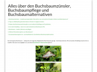 buchsbaumzuensler.de Webseite Vorschau