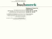 buchwerk.de Webseite Vorschau