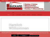 buckard-bau.de Webseite Vorschau