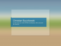 buczilowski.de Webseite Vorschau