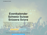 eventkalender-schweiz.ch Webseite Vorschau