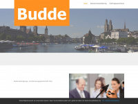 buddebub.de Webseite Vorschau