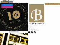 buddenbohm-brass.de Webseite Vorschau
