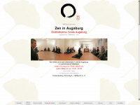 buddhismus-augsburg.de Webseite Vorschau