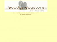 buddys-dogstore.de Webseite Vorschau