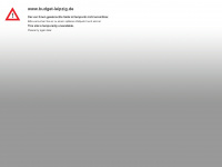 budget-leipzig.de Webseite Vorschau