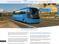 busreisen-kotsch.de Webseite Vorschau
