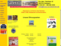 buss-autoservice.de Webseite Vorschau