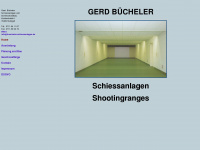 buecheler-schiessanlagen.de Webseite Vorschau