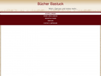 buecher-bastuck.de Webseite Vorschau
