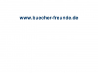 buecher-freunde.de Webseite Vorschau