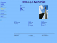 europa-kontakt.de Webseite Vorschau