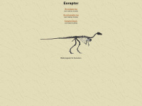 eoraptor.de Webseite Vorschau
