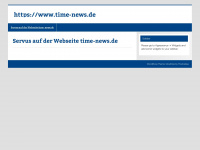 time-news.de Webseite Vorschau