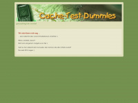 cache-test-dummies.de Webseite Vorschau