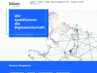 bitkom-akademie.de Webseite Vorschau