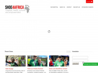 shoe4africa.org Webseite Vorschau