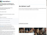 marathon.de Webseite Vorschau