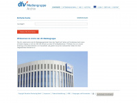 dfv-archiv.de Webseite Vorschau