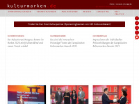 kulturmarken.de Webseite Vorschau