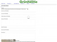 gruenhelme.de Webseite Vorschau