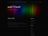webtvwelt.de Webseite Vorschau