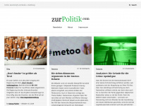 zurpolitik.com Webseite Vorschau