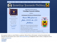 ffw-goldberg.de Webseite Vorschau