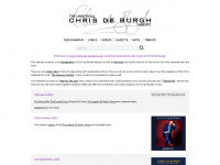 chris-de-burgh.co.uk Webseite Vorschau