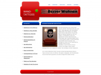 wand-tatoos.com Webseite Vorschau